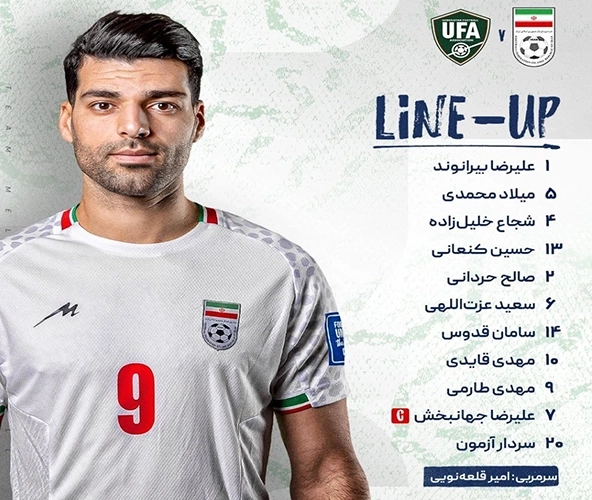 درخشش طارمی در بازی تیم ملی ایران به جام جهانی ۲۰۲۶: طارمی ناجی شاگردان قلعه‌نویی شد